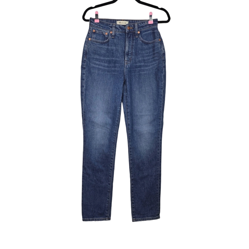 Madewell Womens Blue The Curvy Perfect Vintage Jean Denim Jeans Size 26 - Picture 2 of 4
